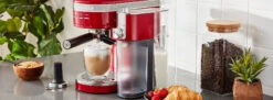 KitchenAid® Automatic Milk Frother Attachment - Empire Red -Coffee Drink Store KitchenaidMilkFrotherEmpireRedBanner