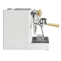 Lelit Mara X Heat Exchanger Espresso Machine - Matte White -Coffee Drink Store MaraXMatteWhite Side
