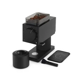Fellow Ode Brew Grinder Gen 2 - Matte Black 12 Fellow Ode Brew Grinder Gen 2 - Matte Black -Coffee Drink Store OdeBrewGrinderGen2MatteBlack34AngleAllComponents1