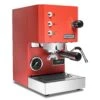 Profitec GO Espresso Machine - Red With Blackened Oak