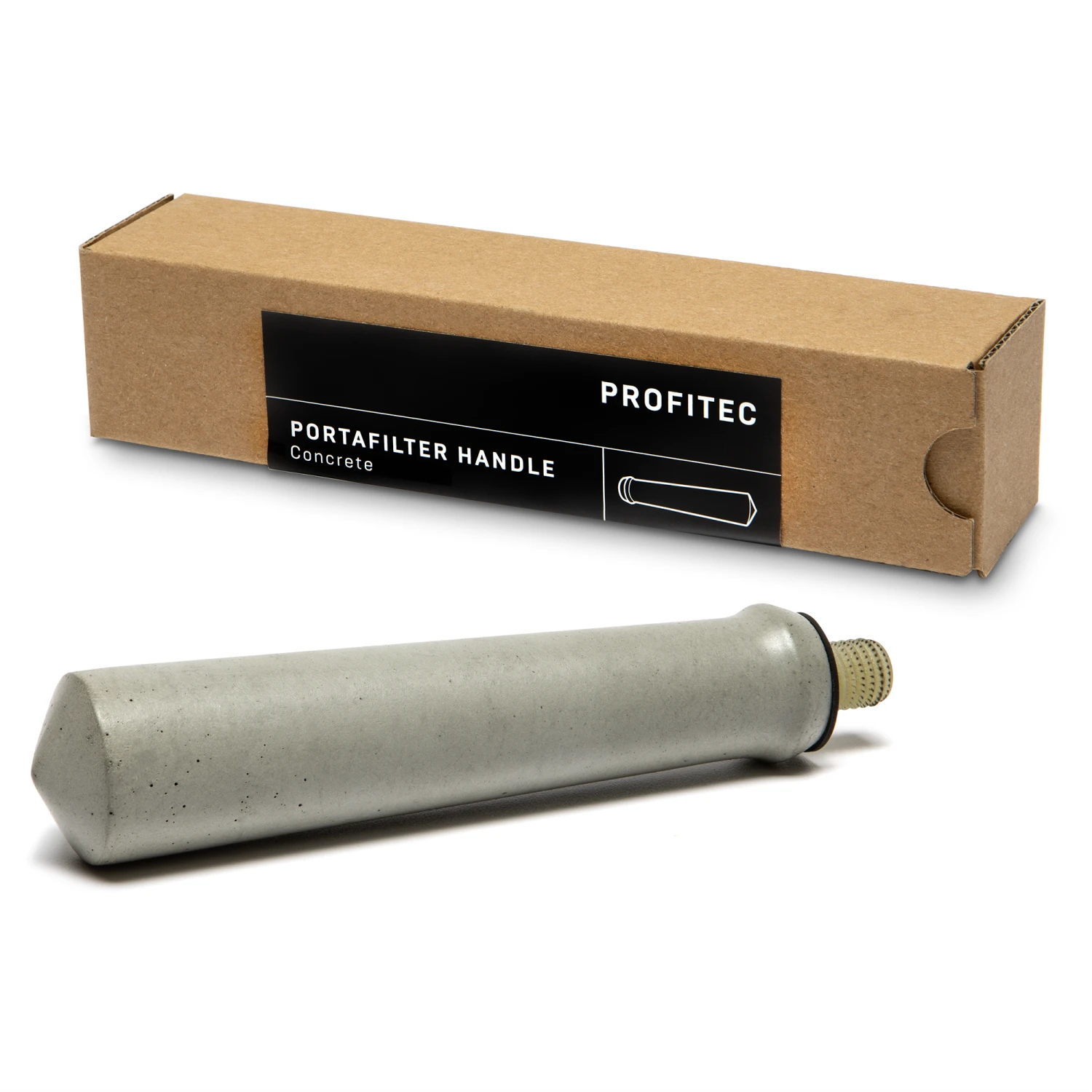 Profitec Twist And Change Portafilter Handle - Concrete 1 Profitec Twist And Change Portafilter Handle - Concrete