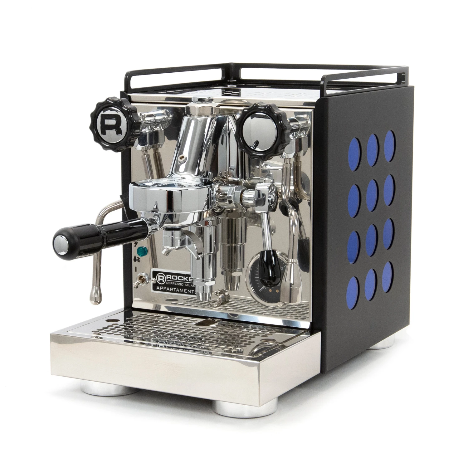 Rocket Espresso Appartamento Serie Nera Espresso Machine - Sapphire 1 Rocket Espresso Appartamento Serie Nera Espresso Machine - Sapphire