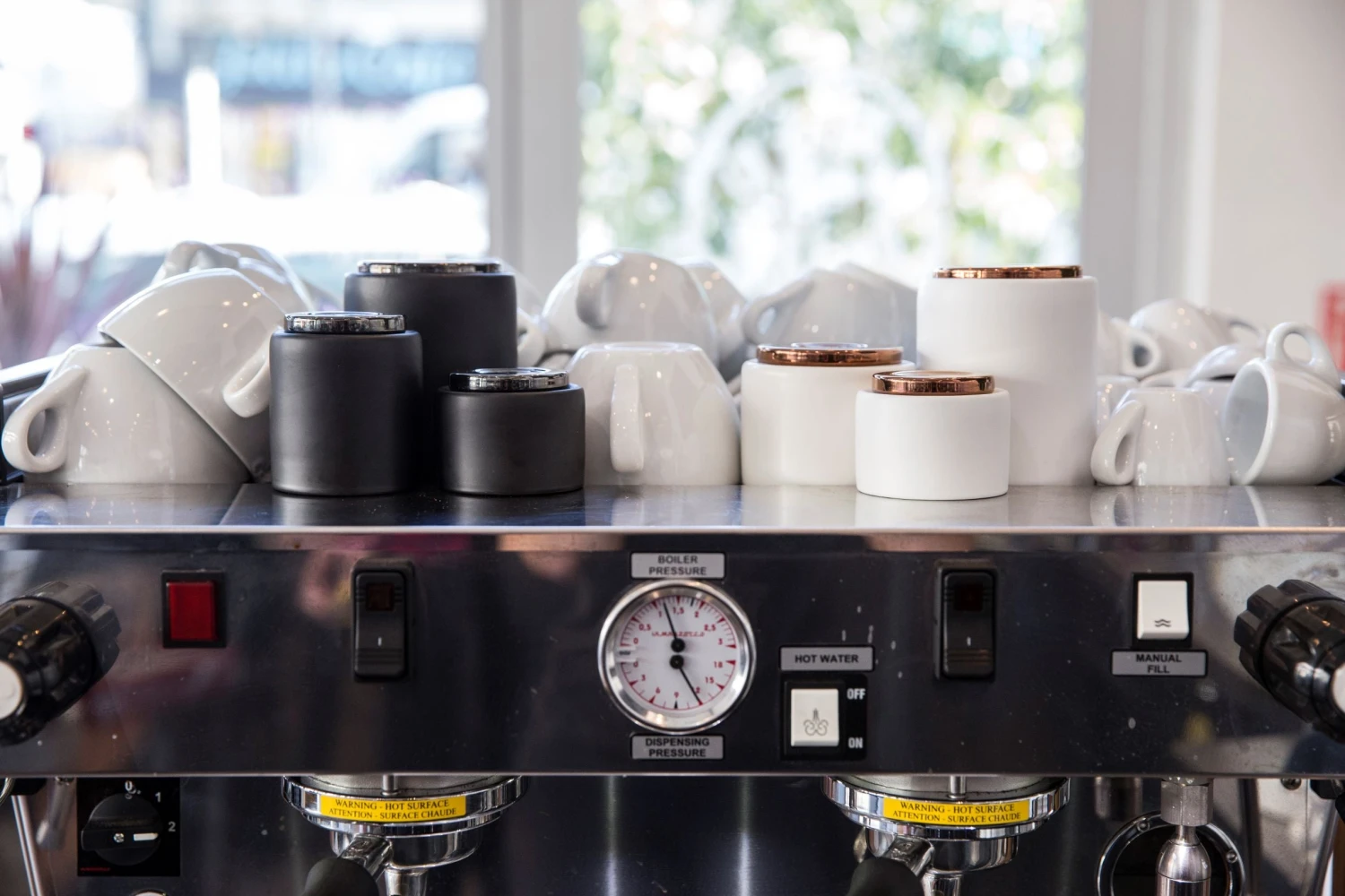 Fellow Monty 4.5oz Cortado Cup - Matte White 2 Fellow Monty 4.5oz Cortado Cup - Matte White - Image 2