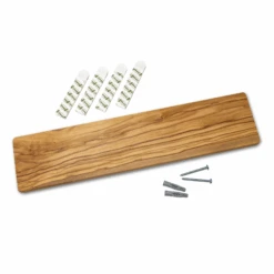 Wiedemann Hangup 4pc Equipment Rack - Olive Wood -Coffee Drink Store WMHANGUP4OW 06