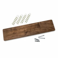 Wiedemann Hangup 4pc Equipment Rack - Walnut -Coffee Drink Store WMHANGUP4WL 07