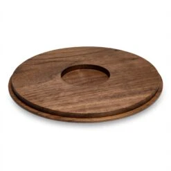 Ceado Hopper Lid 600g - Walnut -Coffee Drink Store WMLIDCEAWL BTM