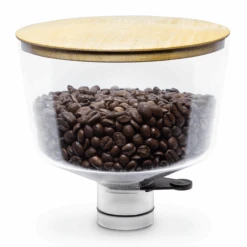 ECM And Profitec 500g Hopper Lid And Funnel Lid - Tiger Maple -Coffee Drink Store WMLIDECMTM 6350 575ff55a 6dcd 4c27 8d56 62ccadf3fb9d