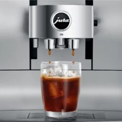 JURA Z10 Super-Automatic Espresso Machine -Coffee Drink Store Z10 det Al Wh cof spout CBCoffeePrep Original 30763