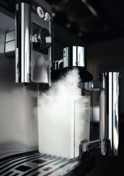 Gaggia Babila One-Touch Coffee And Espresso Machine -Coffee Drink Store babila frothing 1