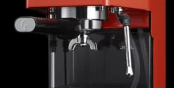 Gaggia Classic Pro Espresso Machine In Lobster Red -Coffee Drink Store closeup steamwond 1560x790 fd7a67df f137 4d65 aedd f5beec820073