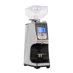 Eureka Atom Espresso Grinder In Chrome -Coffee Drink Store eureka atom chrome right