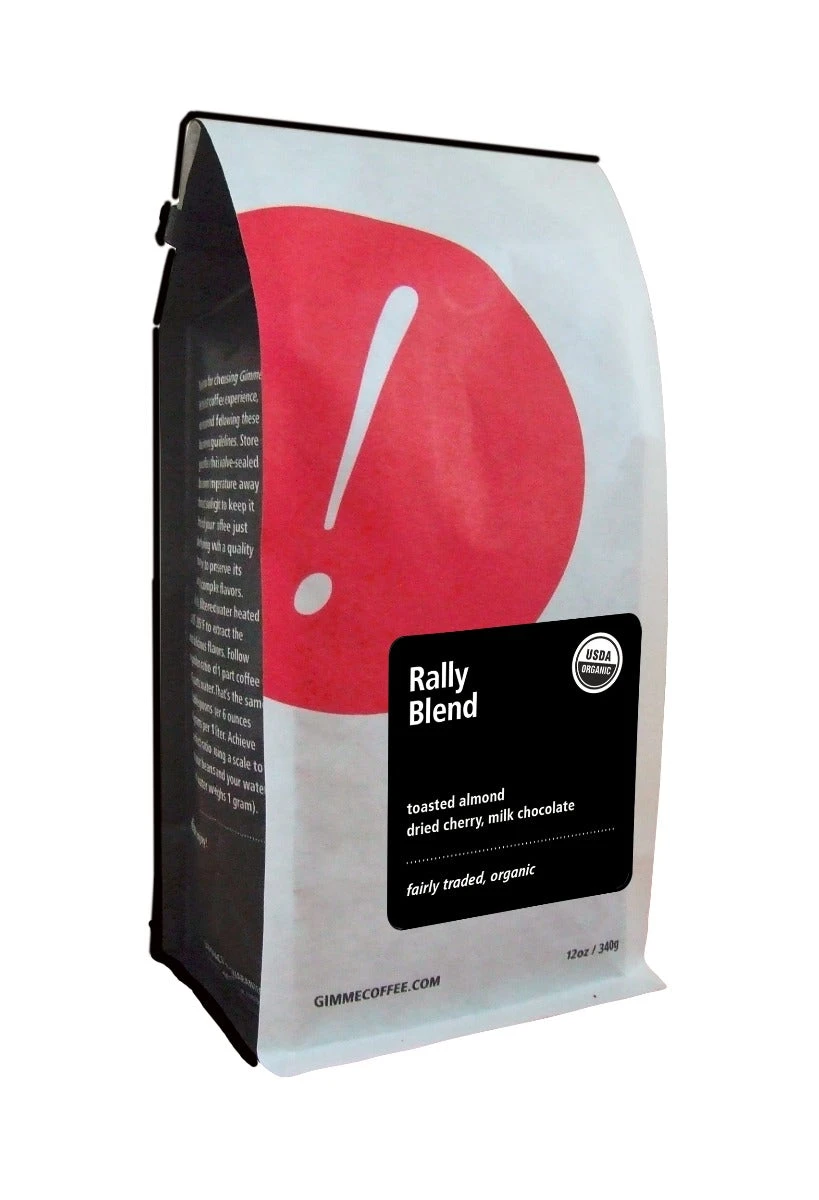 Gimme! Coffee Rally Whole Bean Blend 1 Gimme! Coffee Rally Whole Bean Blend