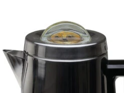 Capresso Perk Electric Percolator 8-Cup -Coffee Drink Store perk 12 cup brew thru lid