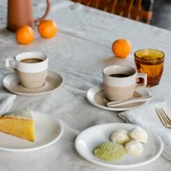 NotNeutral White Pico Cappuccino And Latte Saucer -Coffee Drink Store pico capp white nautral table 1080 3 4481febd 6652 46e5 b918 f24c332b79e6