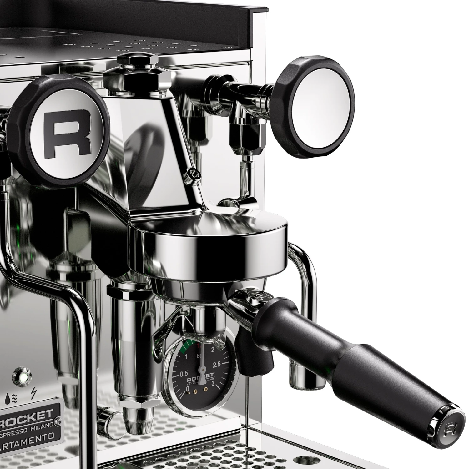 Rocket Espresso Appartamento TCA Espresso Machine With Flow Control - White 9 Rocket Espresso Appartamento TCA Espresso Machine With Flow Control - White - Image 9